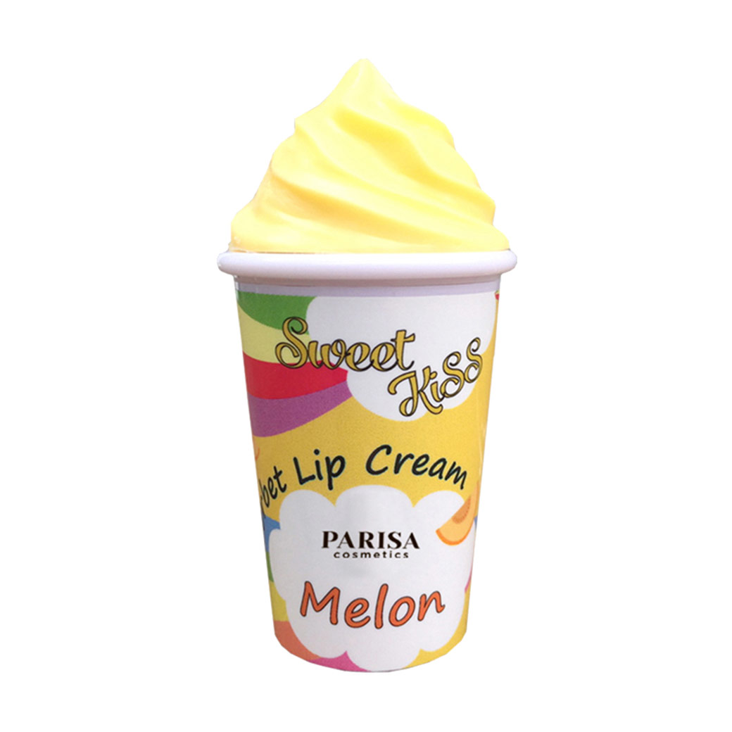 Бальзам-крем для губ Parisa Cosmetics Lip Cream Melon LB-07 Морозиво, Диня, 7 г